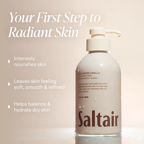 Saltair Salt Water Vanilla Body Care Duo
