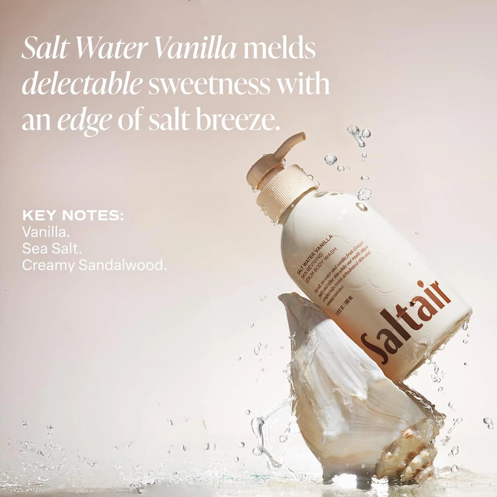 Saltair Salt Water Vanilla Body Care Duo
